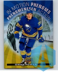 2023-24 UD Tim Hortons In Motion Phenoms #MP-13 Owen Power Sabres